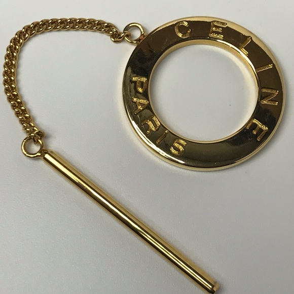 CELINE PARIS Scarf Metal Ring 😍🔥✨ - Picture 9 of 17